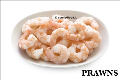 canned prawns