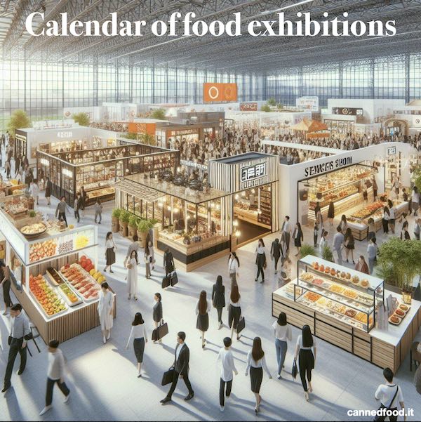 calendar food exhibitions
