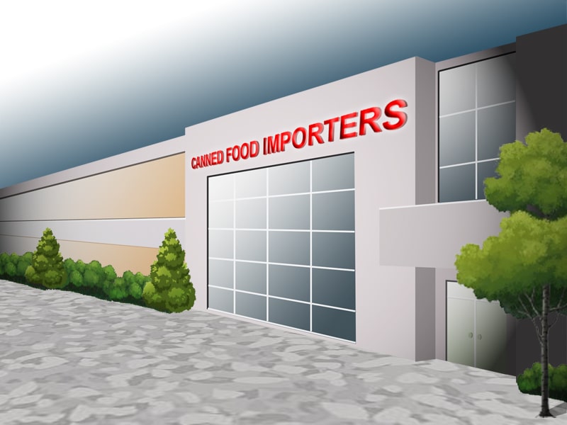 canned food importers