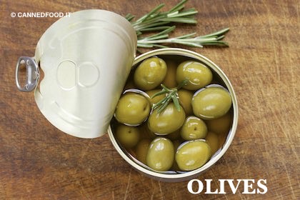 canned olives