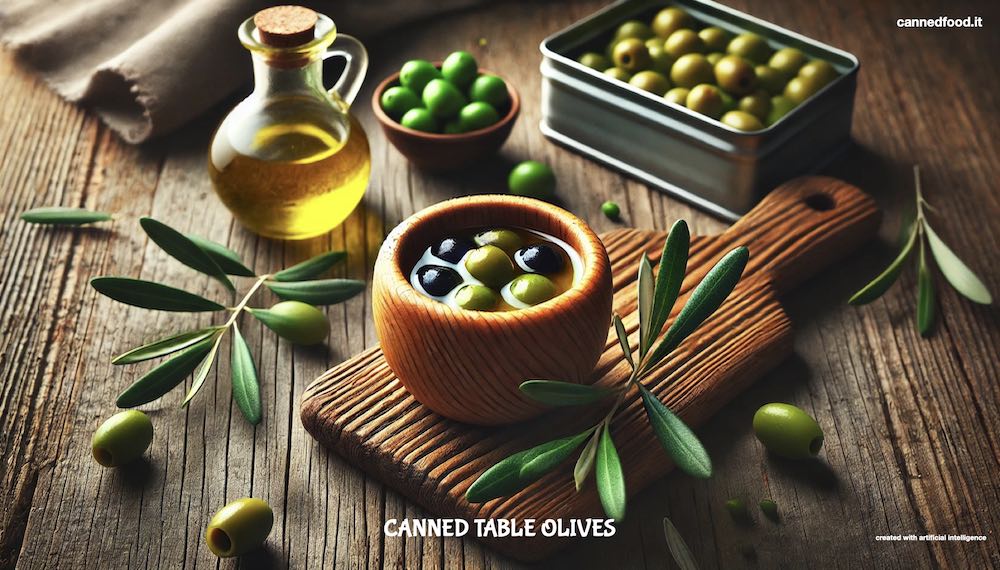 canned olives