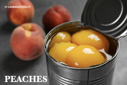 canned peach