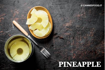 canned pineapple