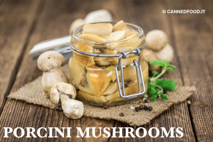 porcini mushrooms in oil