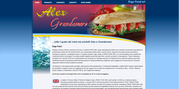 ergofood web