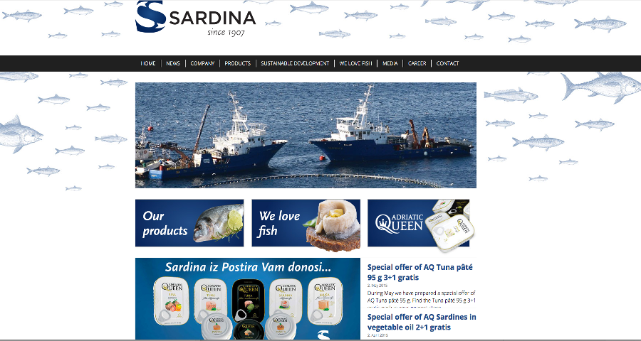 sardina web
